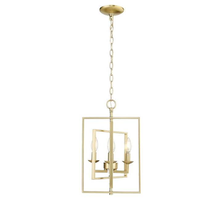 Millennium Lighting Nellis 4Lt 18" Pendant, Modern Gold - 3230-MG