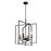 Millennium Lighting Nellis 4Lt 25" Pendant, Black