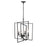 Millennium Lighting Nellis 4Lt 25" Pendant, Black