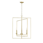 Millennium Lighting Nellis 4Lt 31" Pendant, Modern Gold - 3232-MG