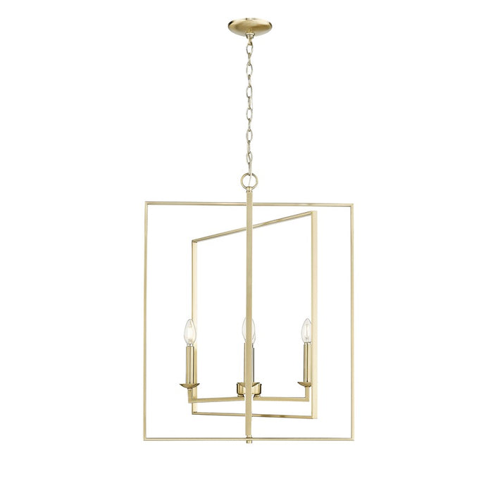 Millennium Lighting Nellis 4Lt 31" Pendant, Modern Gold - 3232-MG