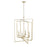 Millennium Lighting Nellis 4Lt 31" Pendant, Modern Gold