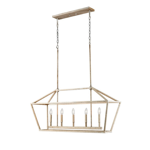 Millennium 5 Light 56" Pendant,Vintage White