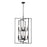 Millennium Lighting Nellis 8Lt Pendant, Black - 3248-MB