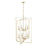 Millennium Lighting Nellis 8Lt Pendant, Modern Gold