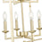 Millennium Lighting Nellis 8Lt Pendant, Modern Gold