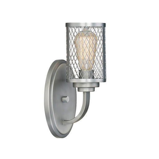 Millennium Akron 1 Light 13" Wall Sconce, Brushed Pewter