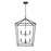 Millennium Lighting Corona 8Lt Pendant, Black - 3335-MB