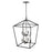 Millennium Lighting Corona 8Lt Pendant, Black