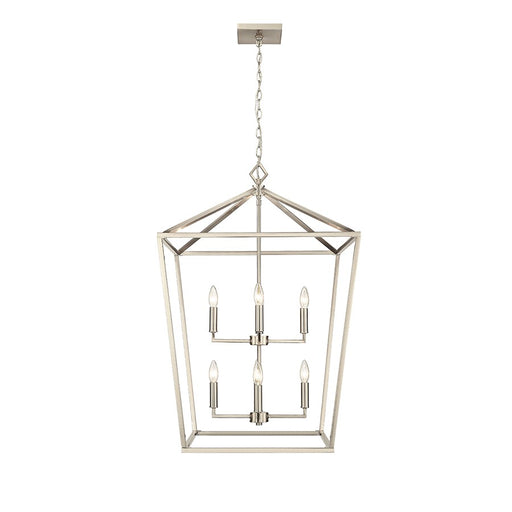 Millennium Lighting Corona 8Lt Pendant, Modern Gold - 3335-MG