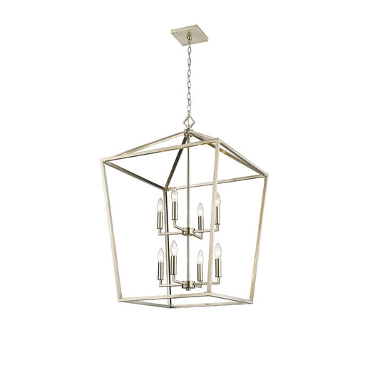 Millennium Lighting Corona 8Lt Pendant, Modern Gold