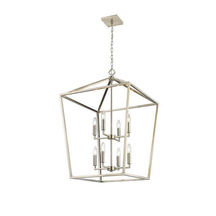Millennium Lighting Corona 8Lt Pendant, Modern Gold