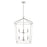 Millennium Lighting Corona 8Lt Pendant, Satin Nickel - 3335-SN