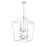 Millennium Lighting Corona 8Lt Pendant, Satin Nickel