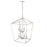 Millennium Lighting Corona 8Lt Pendant, Satin Nickel
