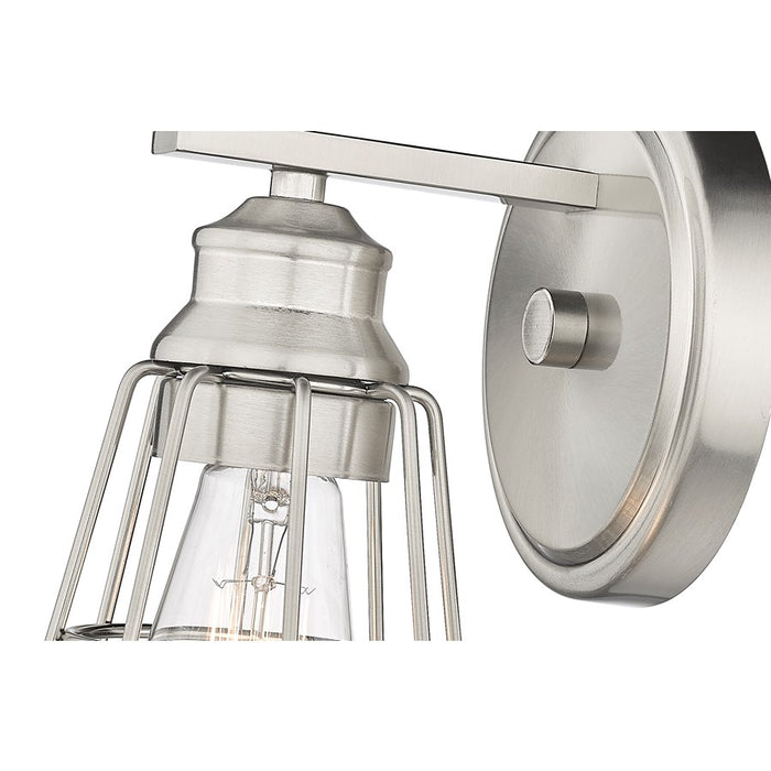 Millennium Lighting 1Lt Wall Sconce, Brushed Nickel