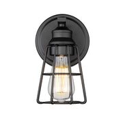Millennium Lighting 1Lt 9" Wall Sconce, Black - 3381-MB