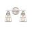 Millennium Lighting 2 Light Bathroom Vanity Light, Brushed Nickel - 3382-BN