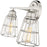 Millennium Lighting 2 Light Bathroom Vanity Light, Brushed Nickel