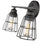 Millennium Lighting 2Lt 11" Vanity, Black