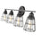 Millennium Lighting 4Lt Vanity, Black