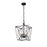 Millennium Lighting Tracy 4Lt 12" Pendant, Black - 4001-MB