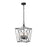 Millennium Lighting Tracy 4Lt 12" Pendant, Black