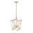 Millennium Lighting Tracy 4Lt 12" Pendant, Painted Modern Gold - 4001-PMG