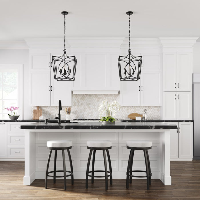 Millennium Lighting Tracy 4Lt 16" Pendant, Black