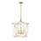Millennium Lighting Tracy 4Lt 16" Pendant, Painted Modern Gold