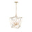 Millennium Lighting Tracy 4Lt 16" Pendant, Painted Modern Gold
