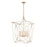 Millennium Lighting Tracy 6Lt Pendant, Painted Modern Gold
