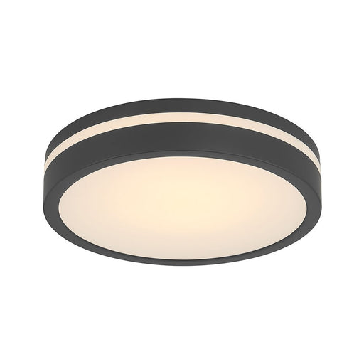 Millennium Lighting Soltra Light Flush Mount, Matte Black - 401001-MB