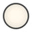 Millennium Lighting Soltra Light Flush Mount, Matte Black