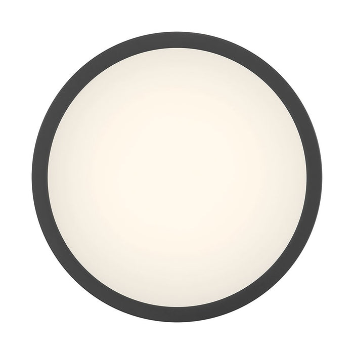 Millennium Lighting Soltra Light Flush Mount, Matte Black