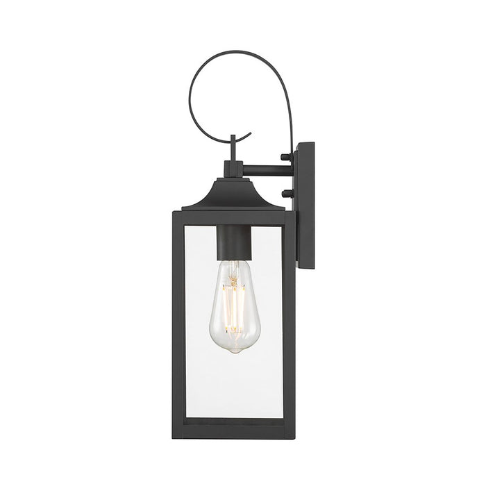 Millennium Lighting Halston 1Lt 17" Outdoor Wall Sconce, Black