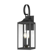 Millennium Lighting Halston 3Lt 23" Outdoor Wall Sconce, Black - 402003-PBK