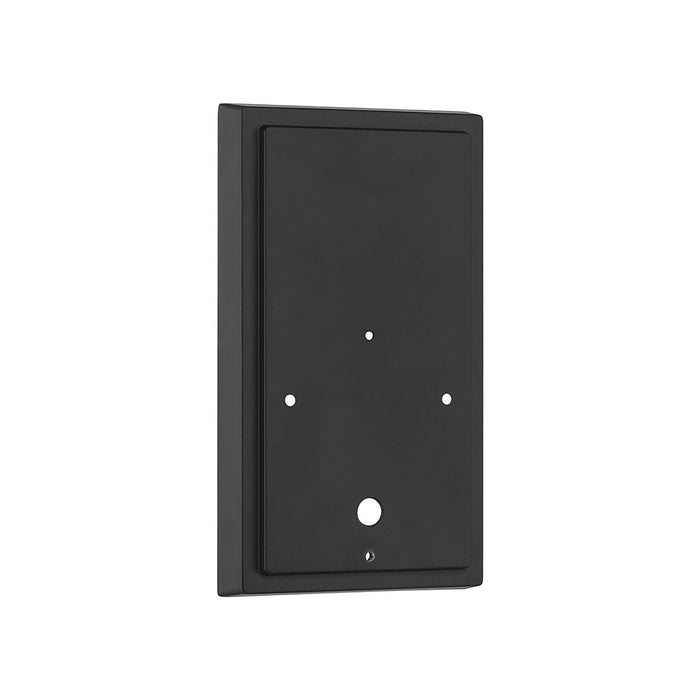 Millennium Lighting Halston 3Lt 23" Outdoor Wall Sconce, Black
