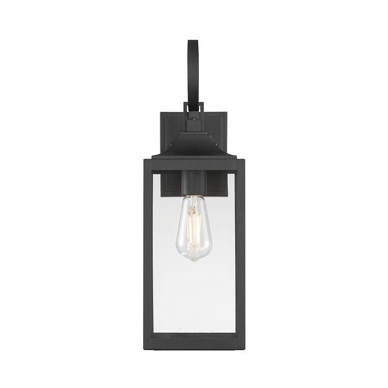 Millennium Lighting Halston 1Lt 19" Outdoor Wall Sconce, Black