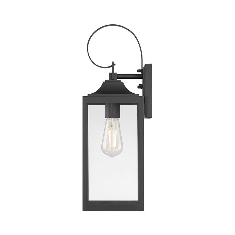 Millennium Lighting Halston 1Lt 19" Outdoor Wall Sconce, Black