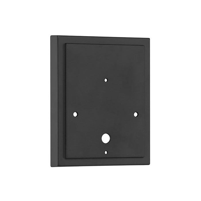 Millennium Lighting Halston 1Lt 19" Outdoor Wall Sconce, Black