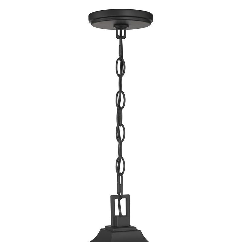 Millennium Lighting Halston 3Lt Outdoor Pendant, Coated Black