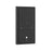 Millennium Lighting Halston 3Lt 28" Outdoor Wall Sconce, Black