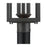 Millennium Lighting Halston 3Lt Outdoor Post Light, Coated Black