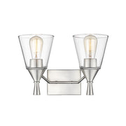 Millennium Lighting Artini 2Lt Vanity, Brushed Nickel - 410002-BN