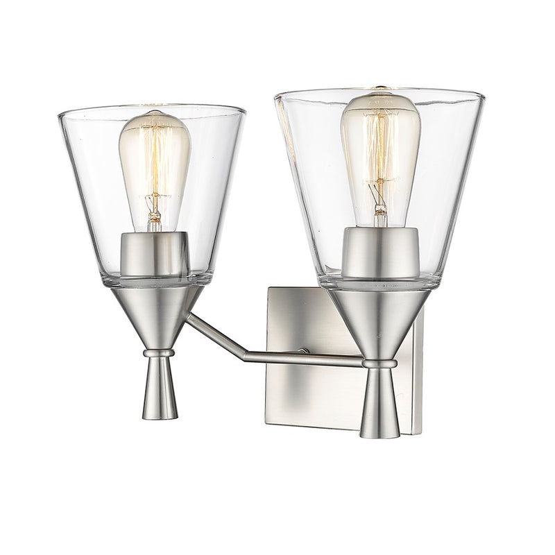 Millennium Lighting Artini 2Lt Vanity, Brushed Nickel