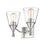 Millennium Lighting Artini 2Lt Vanity, Brushed Nickel