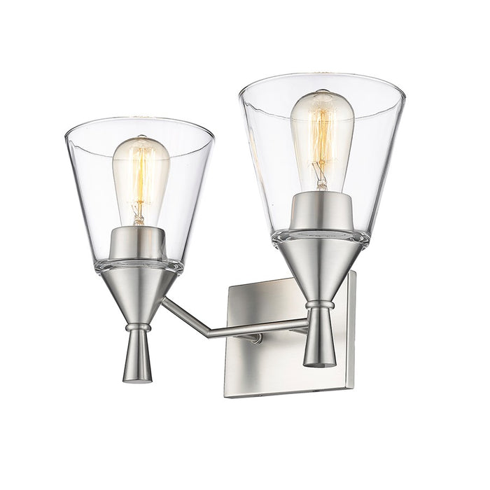 Millennium Lighting Artini 2Lt Vanity, Brushed Nickel