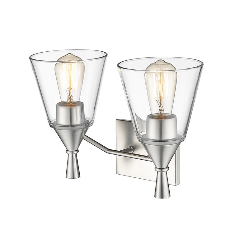 Millennium Lighting Artini 2Lt Vanity, Brushed Nickel