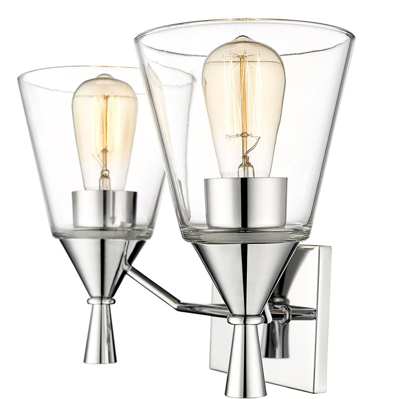 Millennium Lighting Artini 2Lt Vanity, Chrome